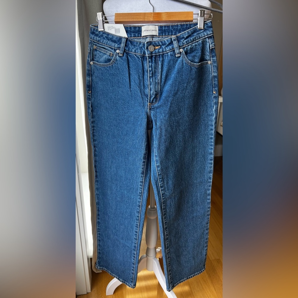 BNWT A Brand OPHELIA 90s loose fit baggy jeans in Classic Mid Blue Jeans color